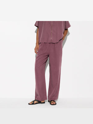 Loose-Fitting Trousers With Elastic Waistband