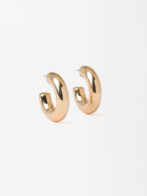 Gold Hoop Earrings