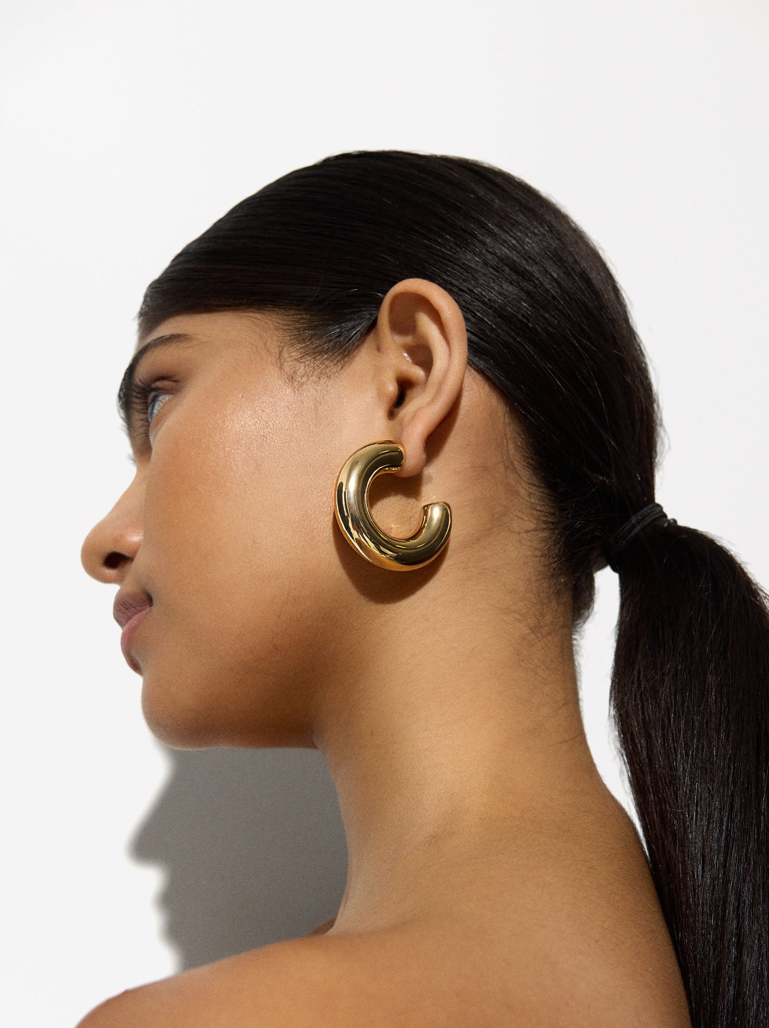 Gold Hoop Earrings