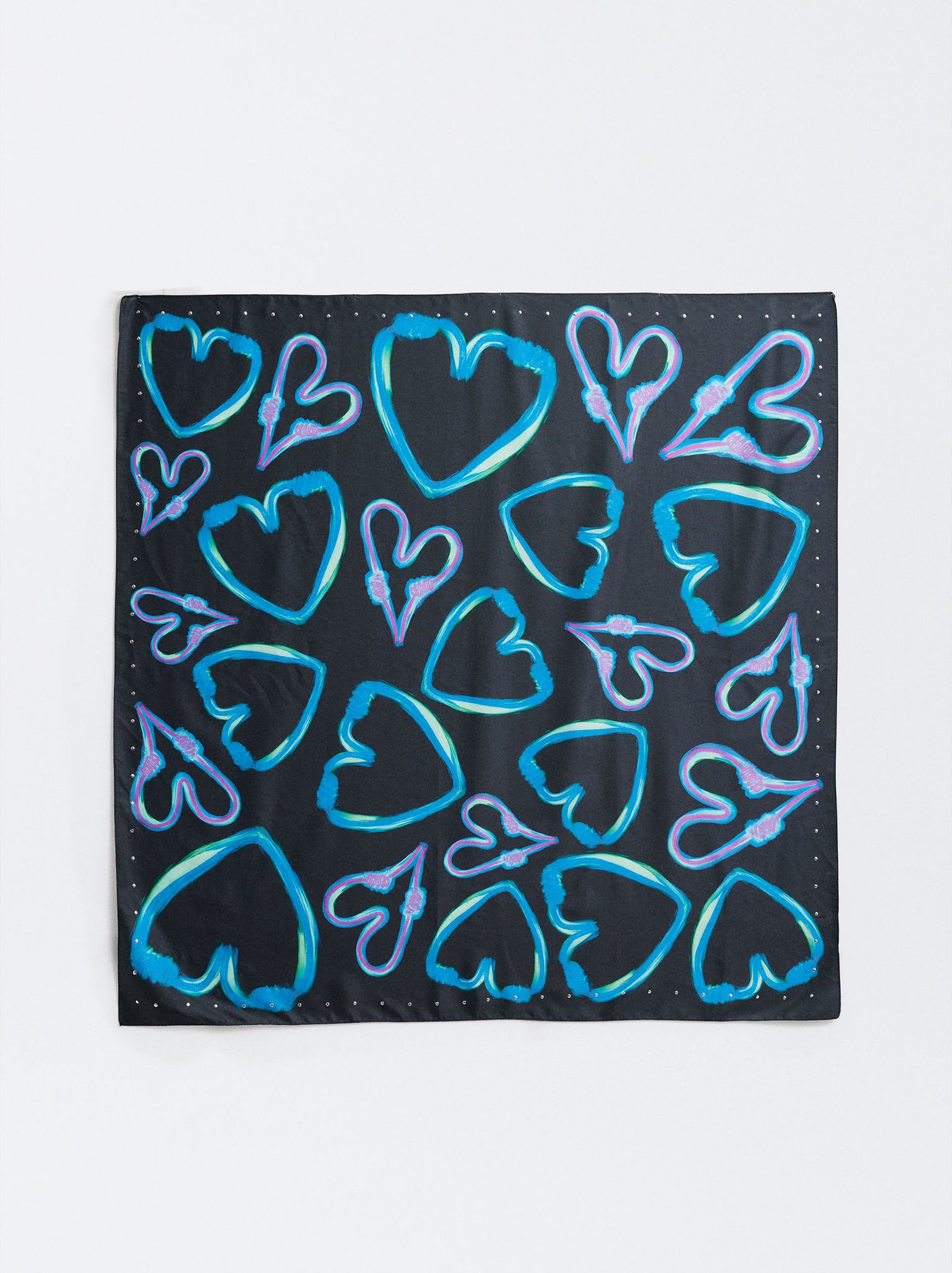 Hearts Square Neckerchief