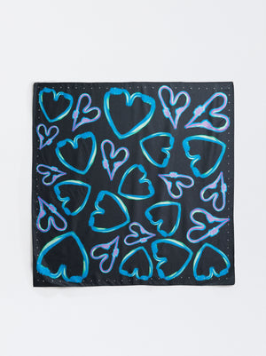 Hearts Square Neckerchief