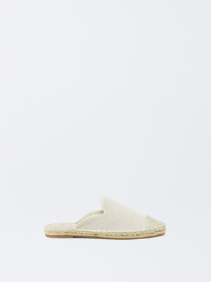 Two-Tone Jute Espadrilles