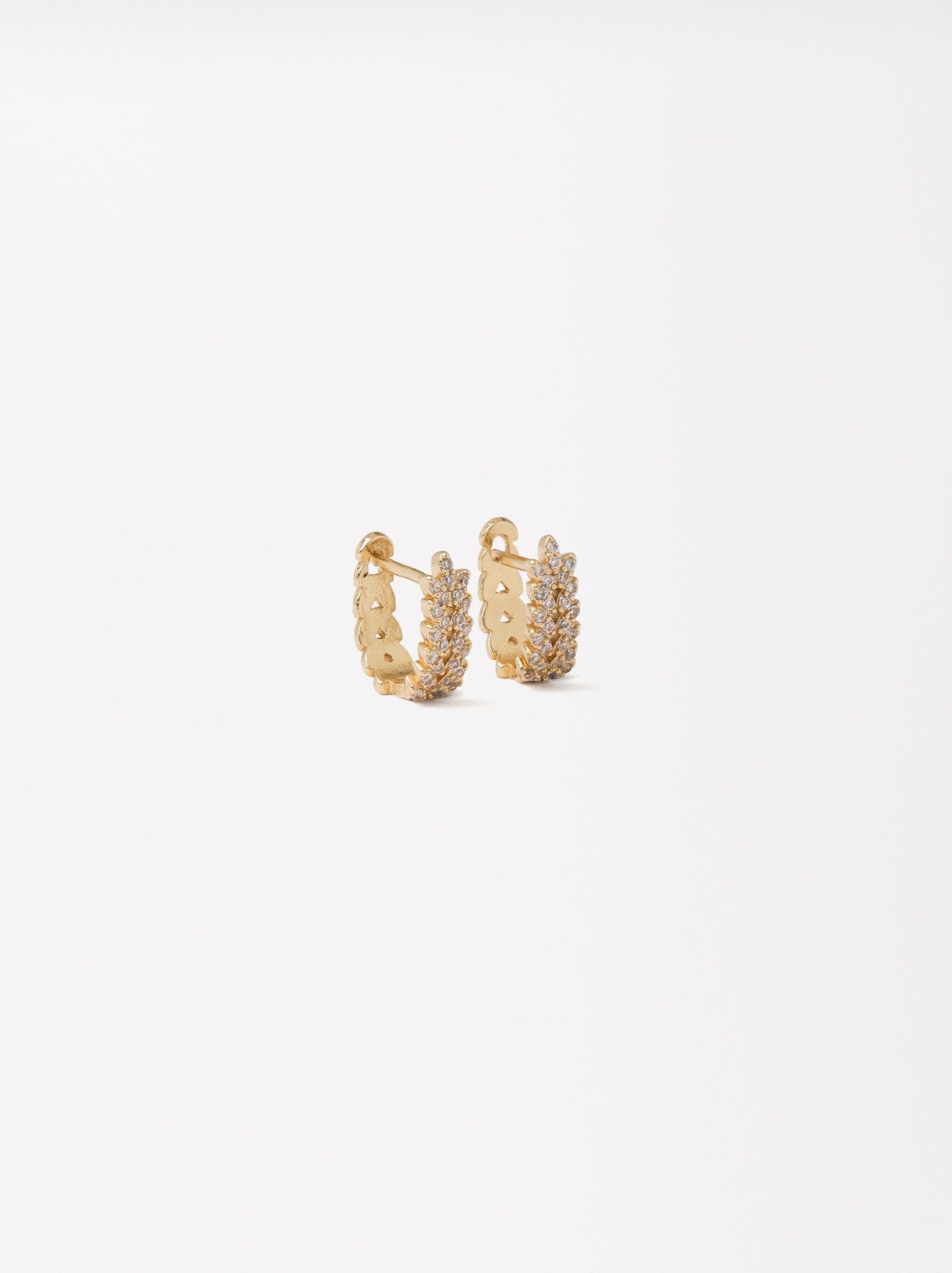 Earrings With Zirconia