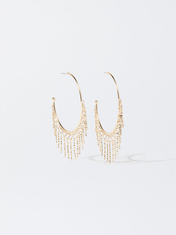 Gold Hoop Earrings