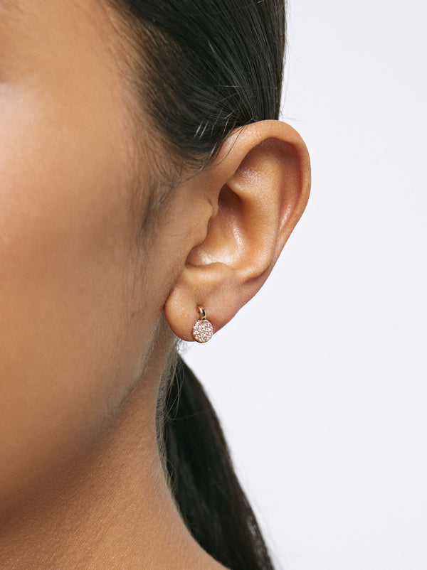 Short Zirconia Earrings