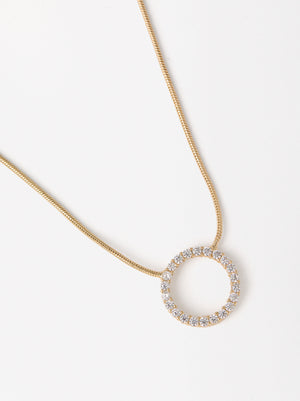 Necklace With Zirconia