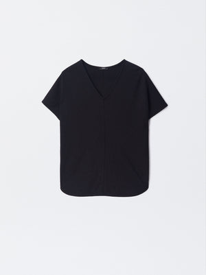 V-Neck Basic T-Shirt