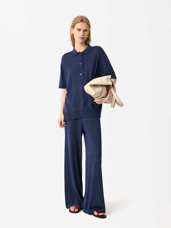 Loose-Fitting Trousers With Elastic Waistband