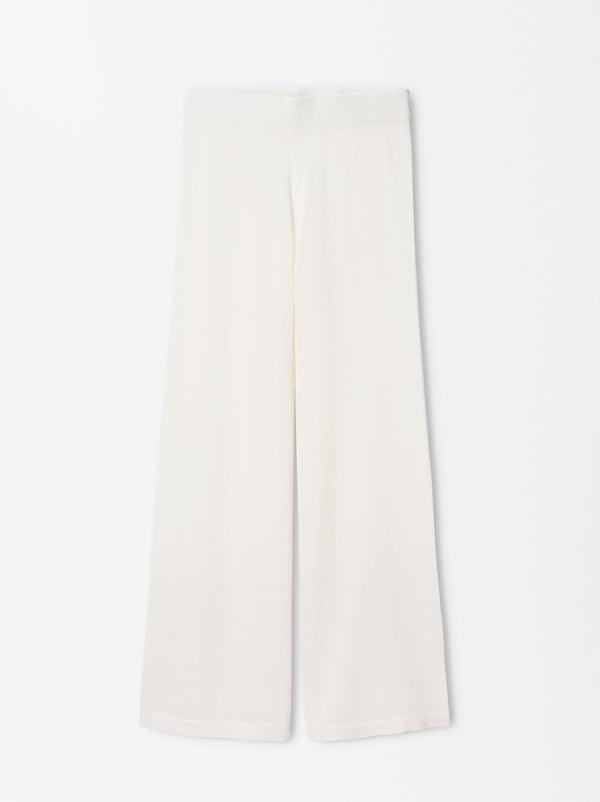 Loose-Fitting Trousers With Elastic Waistband