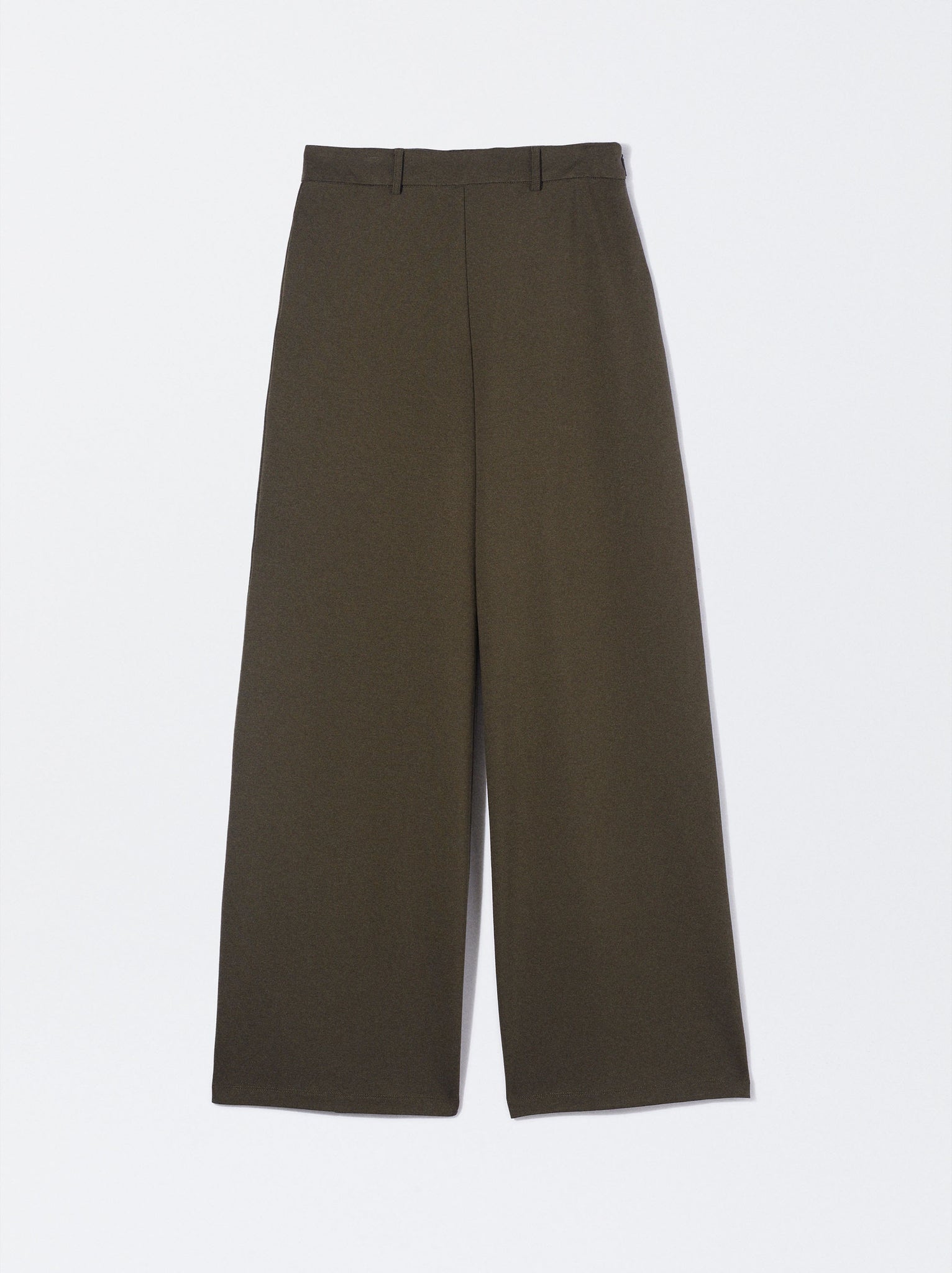 Wide Tab-Detail Pants