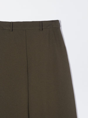 Wide Tab-Detail Pants
