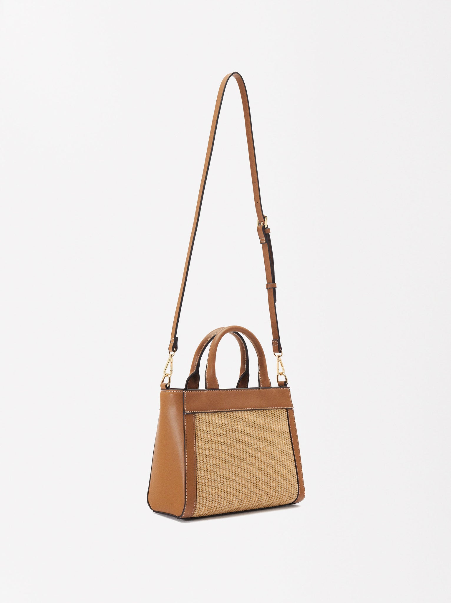 Straw Effect Tote Bag S
