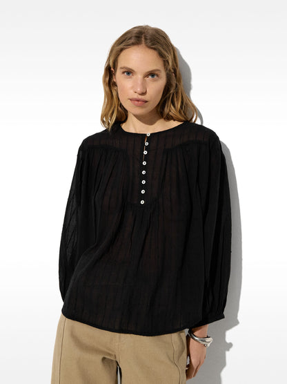 Blouse With 100% Cotton
