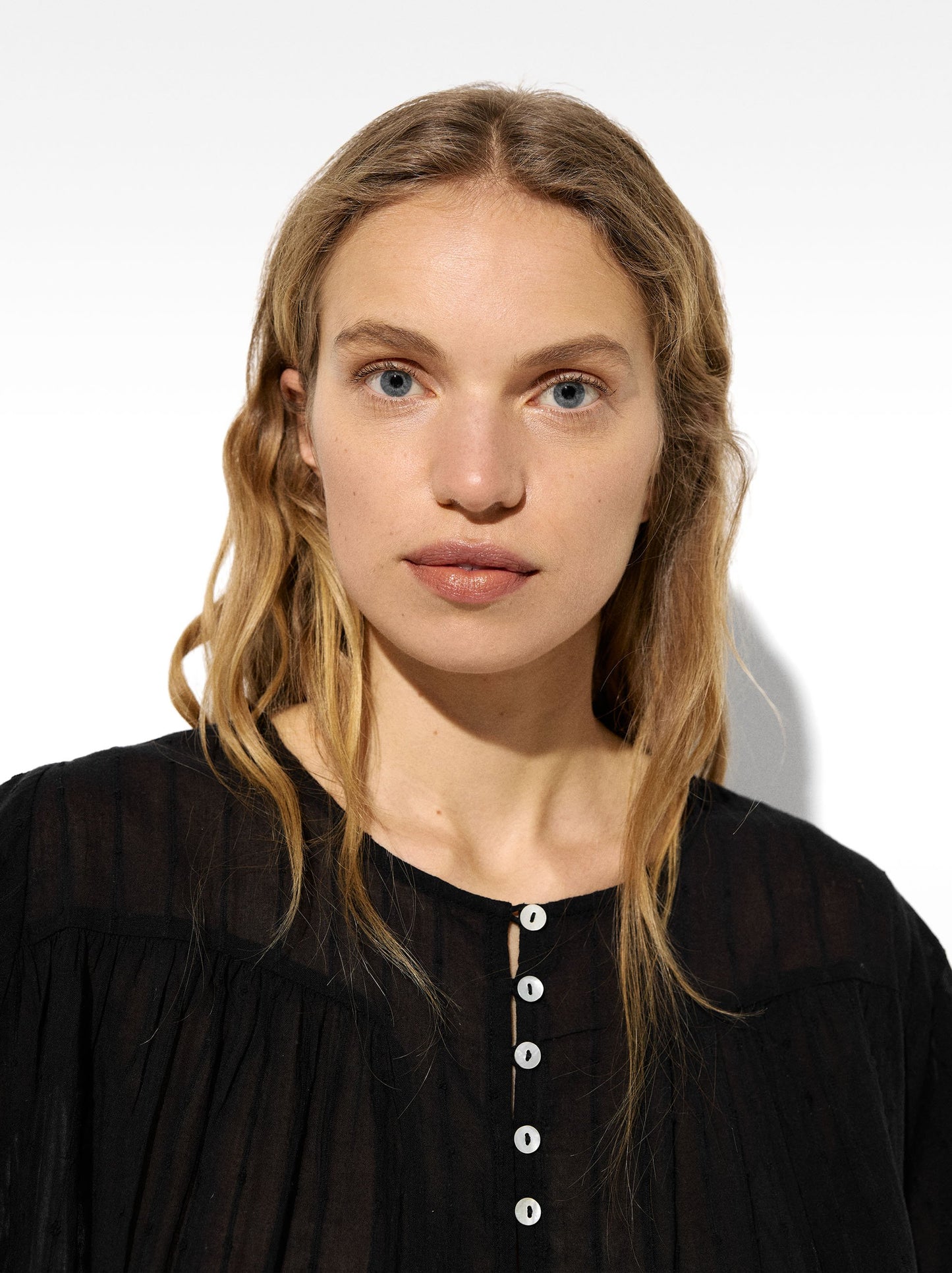 Blouse With 100% Cotton