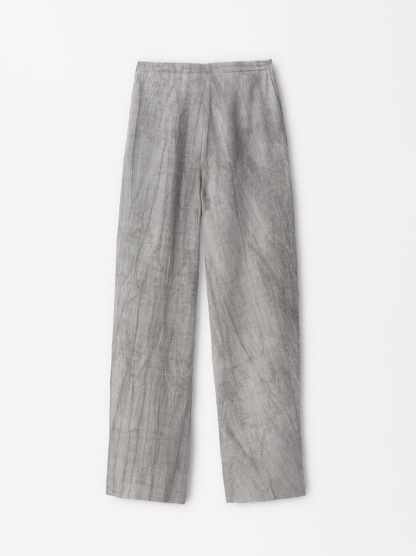 Printed Loose-Fitting Trousers