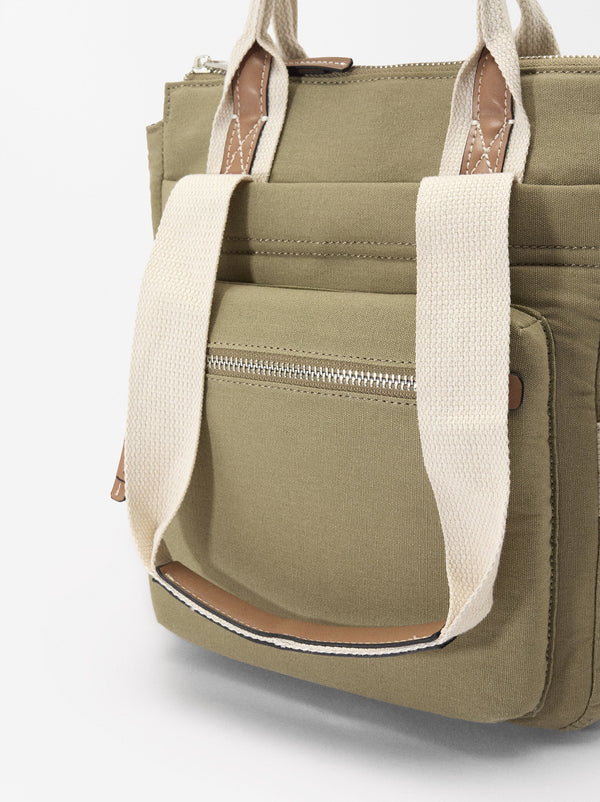 Canvas Backpack Multifunction Straps