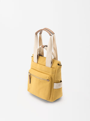 Canvas Backpack Multifunction Straps