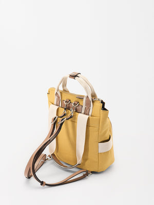 Canvas Backpack Multifunction Straps