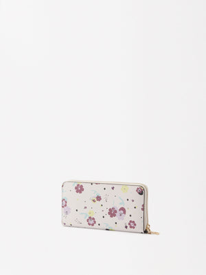 Floral Print Purse