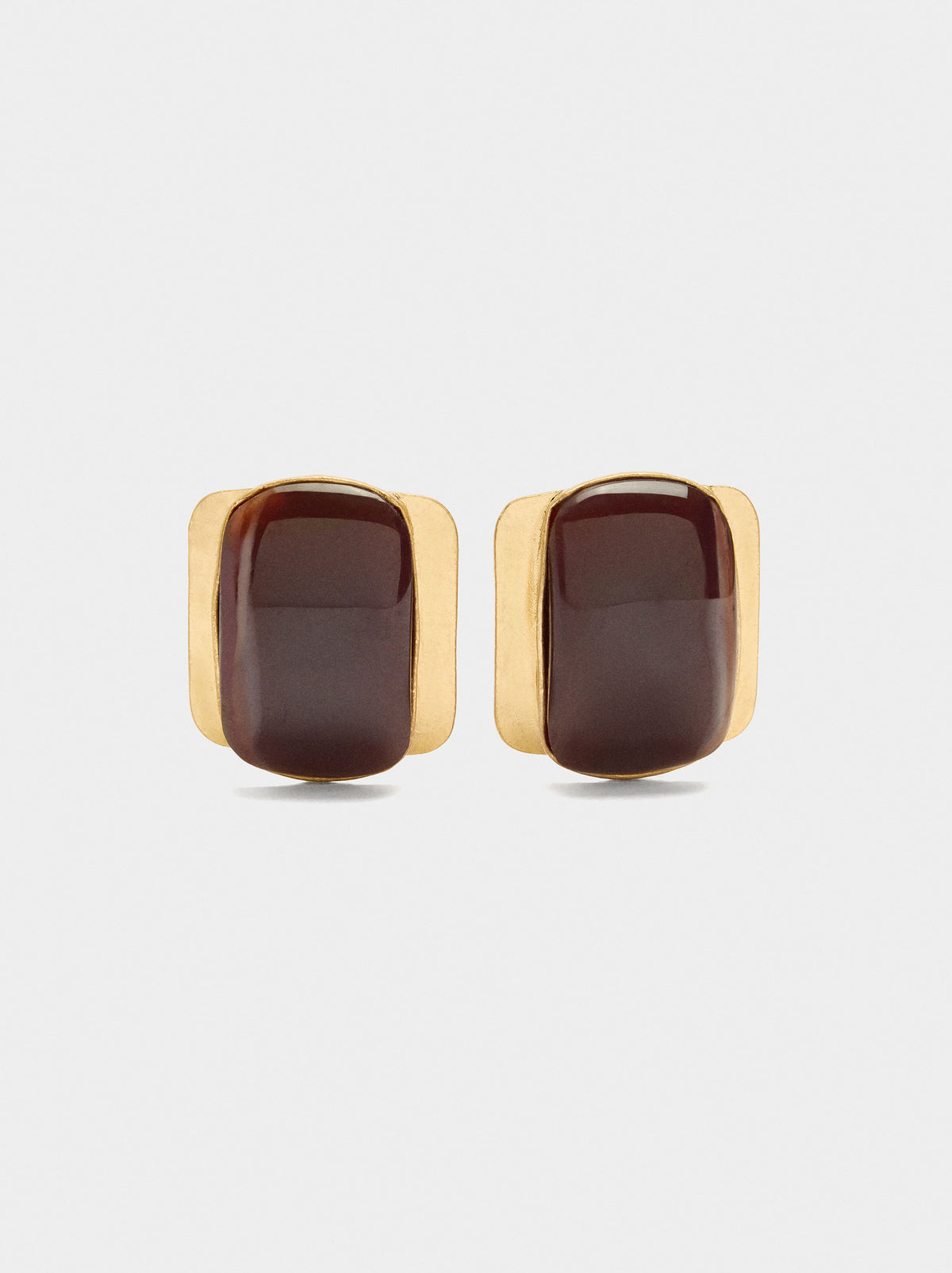 Maxi Rectangular Earrings
