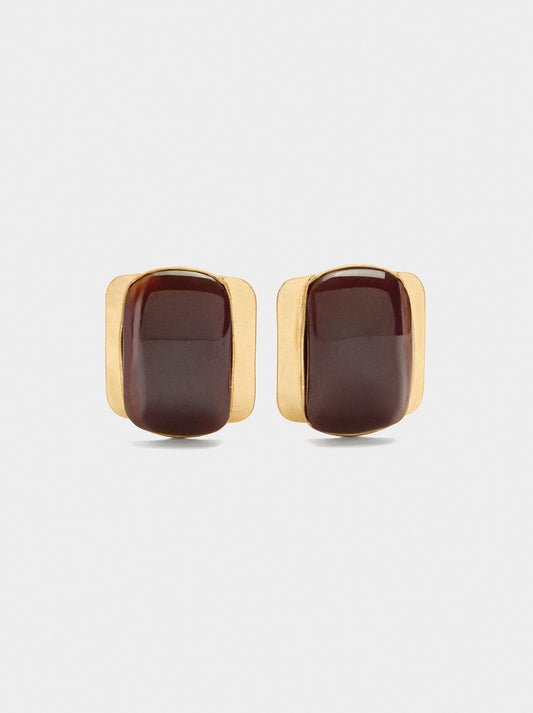 Maxi Rectangular Earrings
