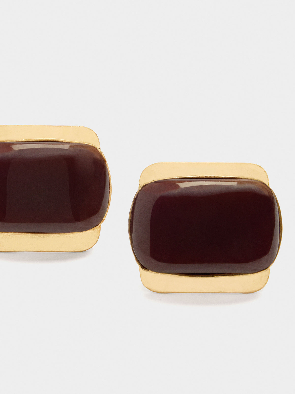 Maxi Rectangular Earrings