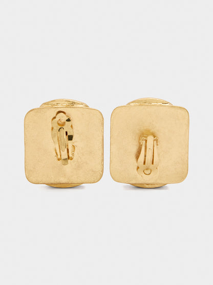 Maxi Rectangular Earrings