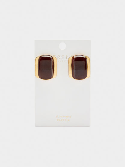 Maxi Rectangular Earrings