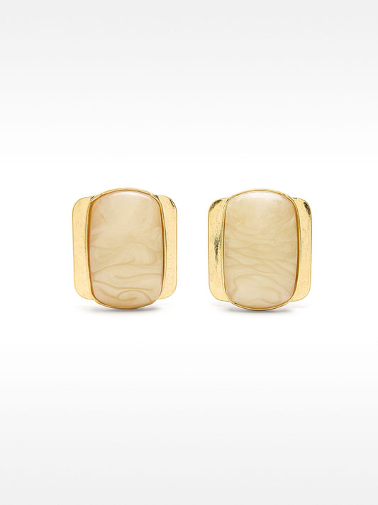 Maxi Rectangular Earrings