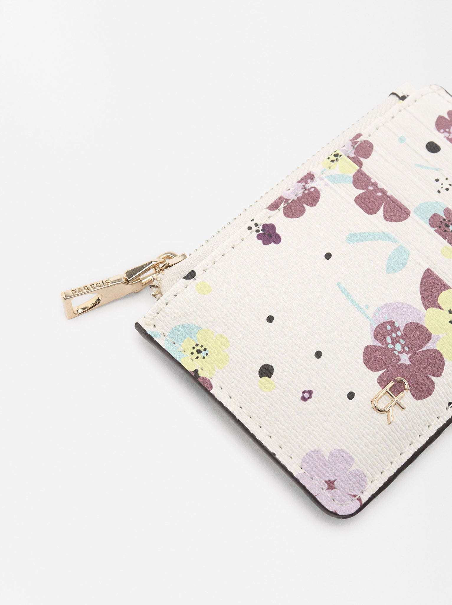 Floral Print Card Holder