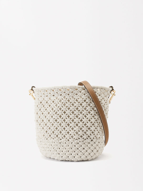 Macramé Bucket Bag