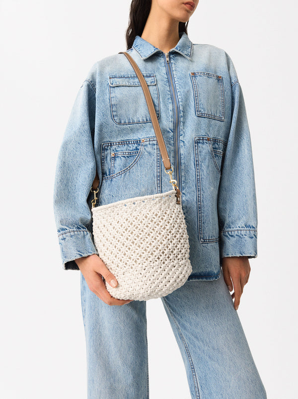 Macramé Bucket Bag