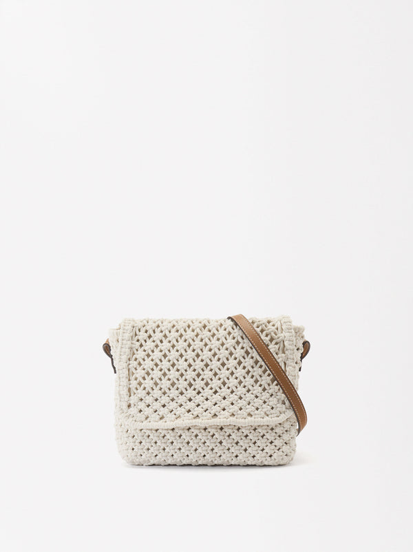 Macramé Crossbody Bag