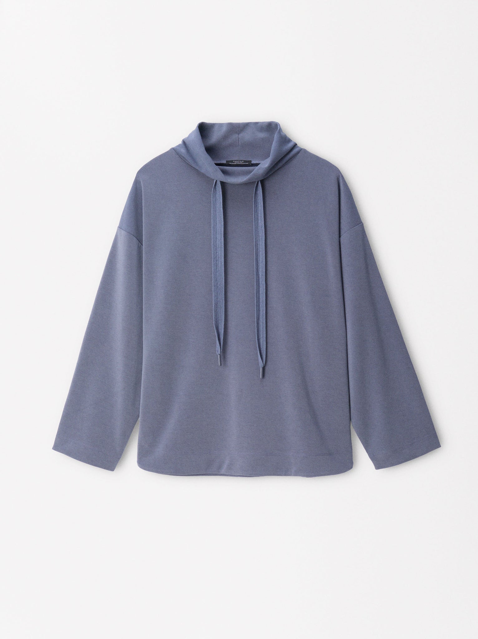 High-Neck Modal Sweatshirt