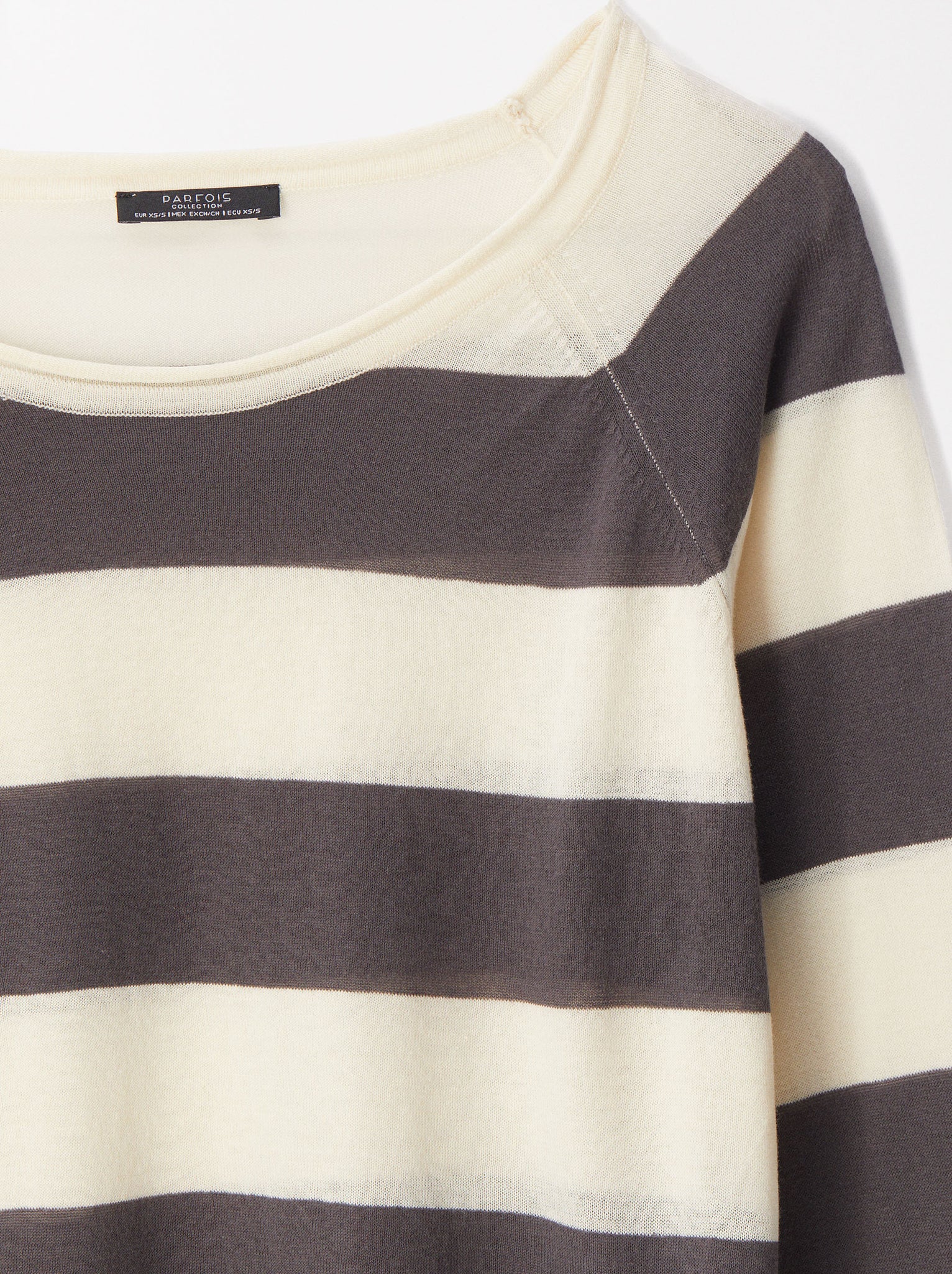 Striped Knit Sweater