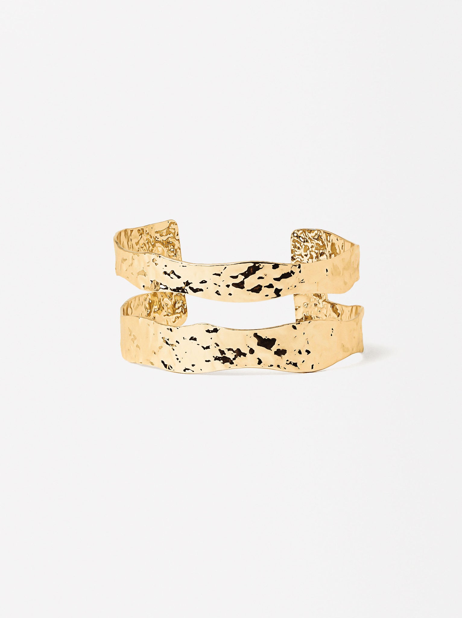 Textured Gold Bracelet