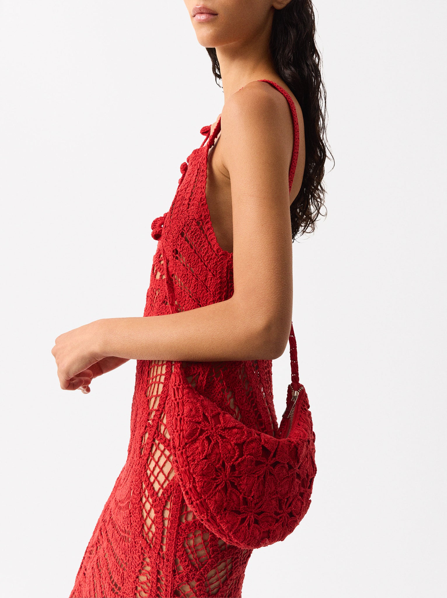 Crochet Crossbody Bag