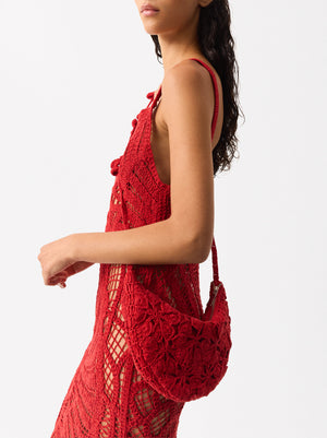 Crochet Crossbody Bag