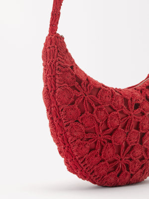 Crochet Crossbody Bag