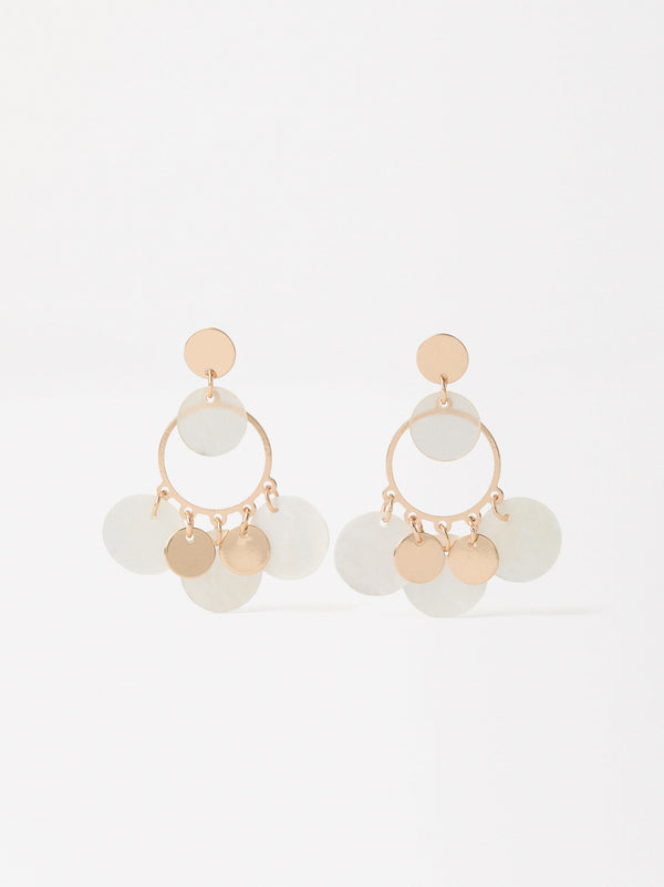 Golden Shell Earrings