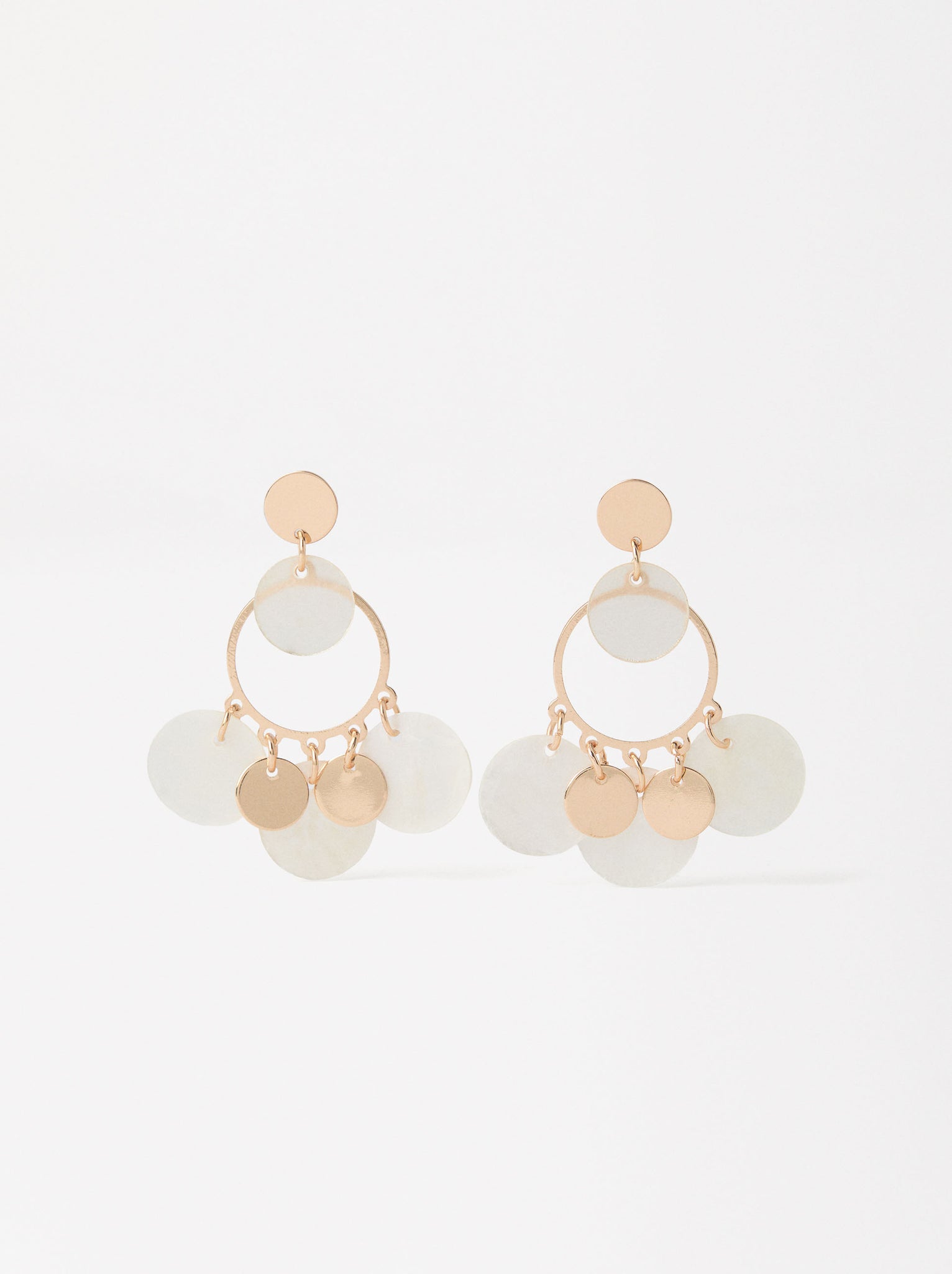 Golden Shell Earrings