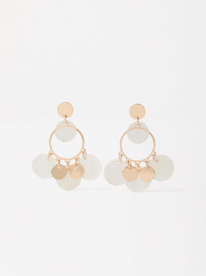 Golden Shell Earrings