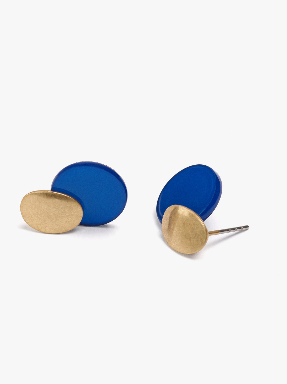 Short Round Earrings