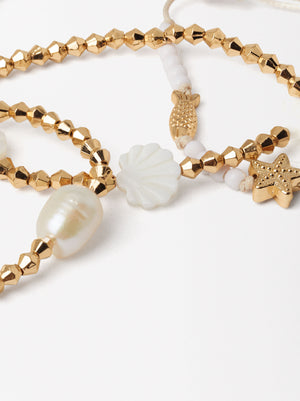 Shell Bracelets Set