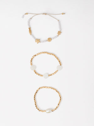 Shell Bracelets Set