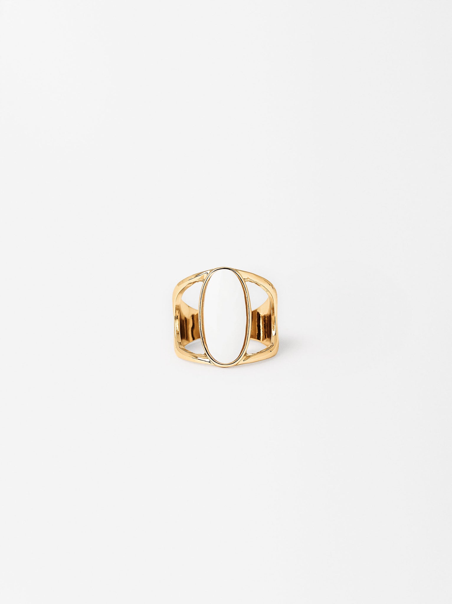 Golden Shell Ring