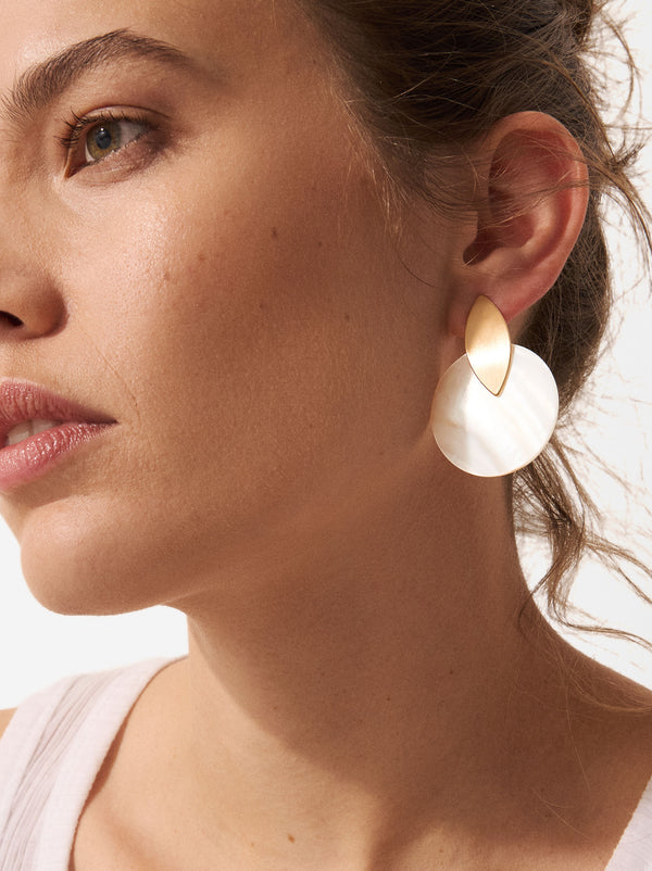 Mother-Of-Pearl Earrings