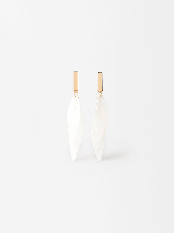 Long Shell Earrings