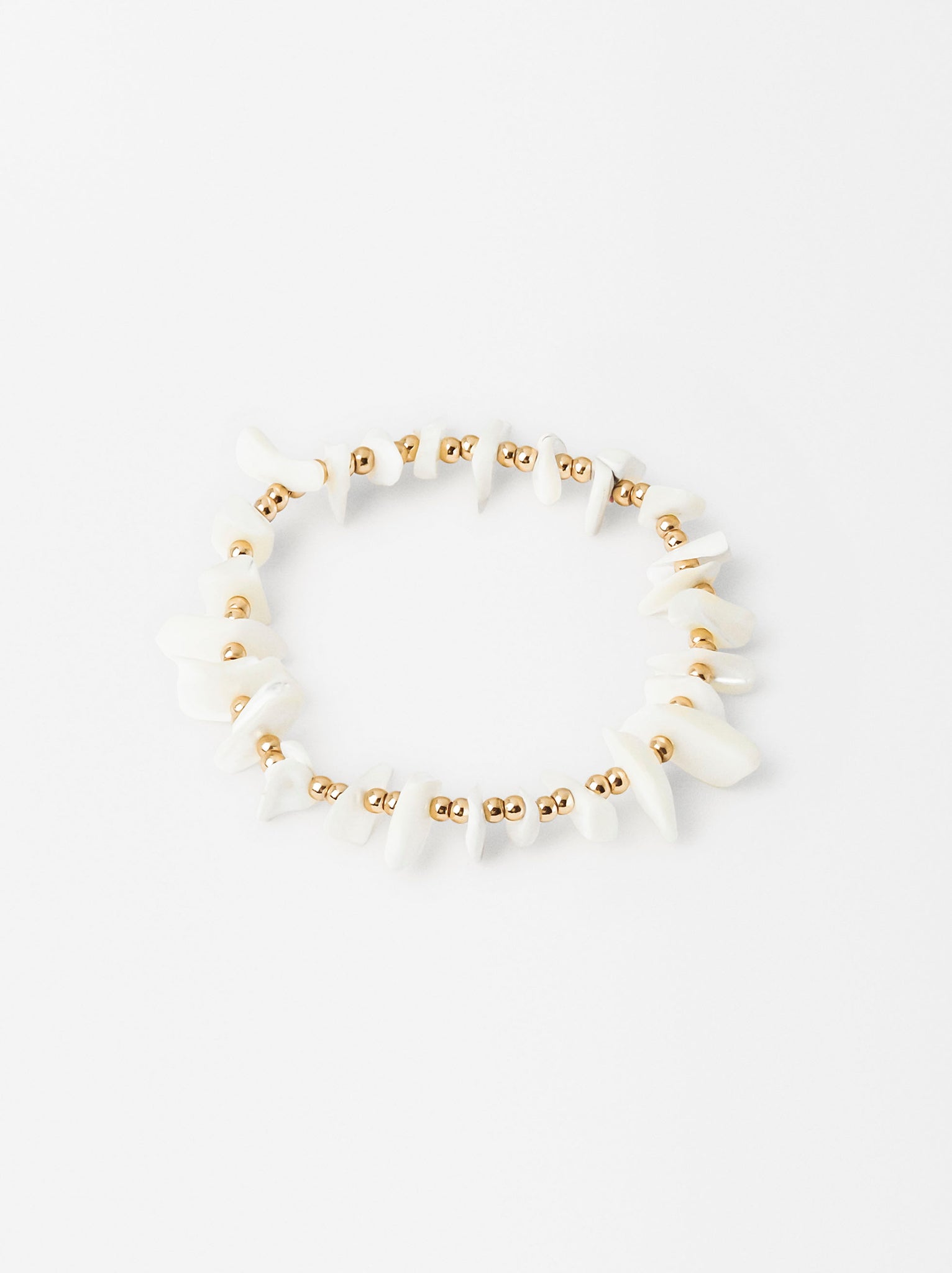 Elastic Shell Bracelet