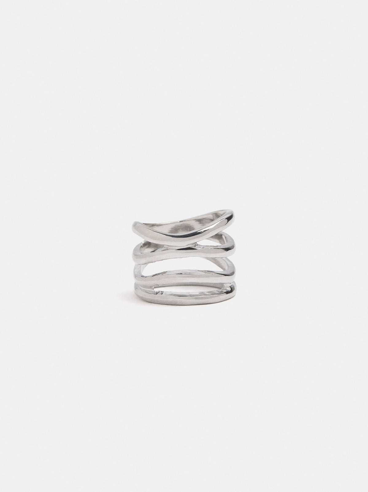 Irregular Silver Ring